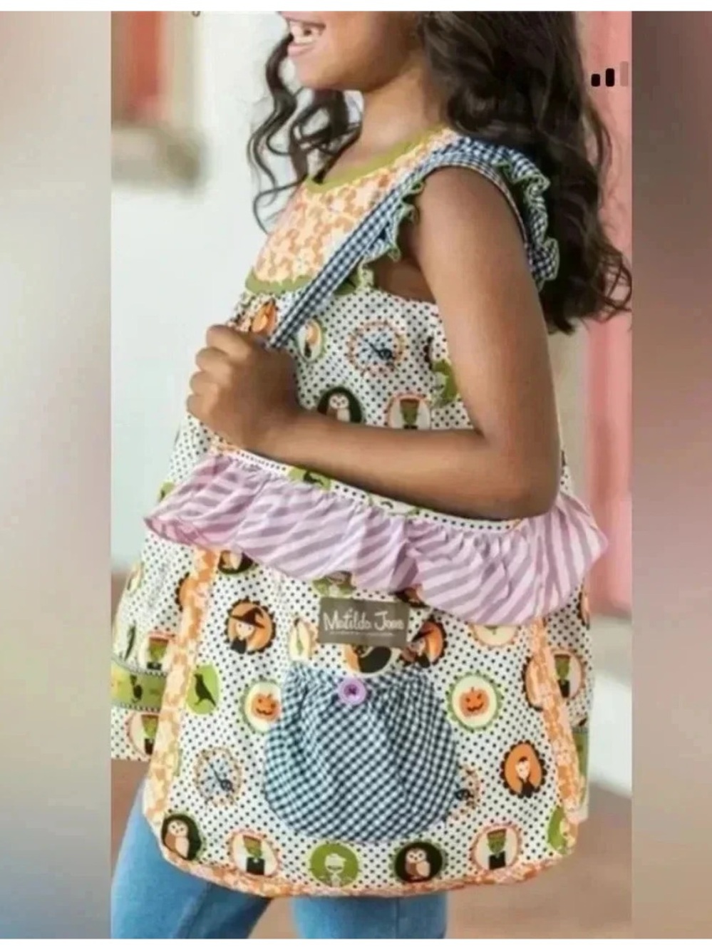 Matilda Jane "Something Is Brewing" Halloween trick-or-treat bag